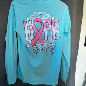 Simply souther breast cancer awareness long sleeve